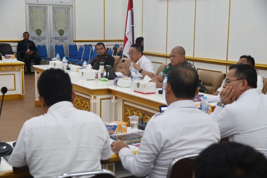 Pertemuan pra sosialisasi Gugus Tugas Reforma Agraria (GTRA) di kantor Bupati PPU. (Ist)