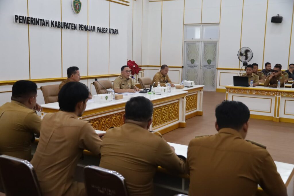 Rakor berama PJ Bupati PPU, Makmur Marbun. (Ist)