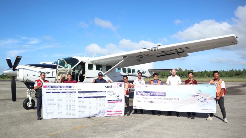 Penerbangan perintis di Tarakan Kalimantan Utara. (Ist)