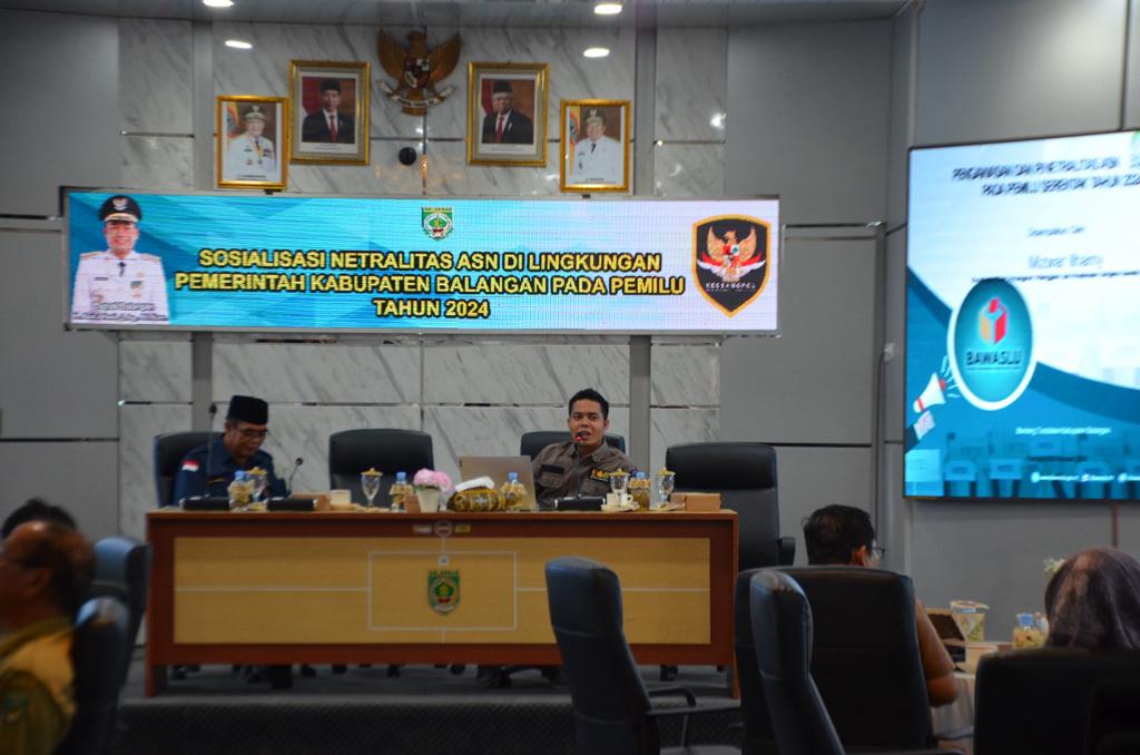 Sosialisasi Netralitas ASN di Kabupaten Balangan menuju Pemilu 2024. (Ist)