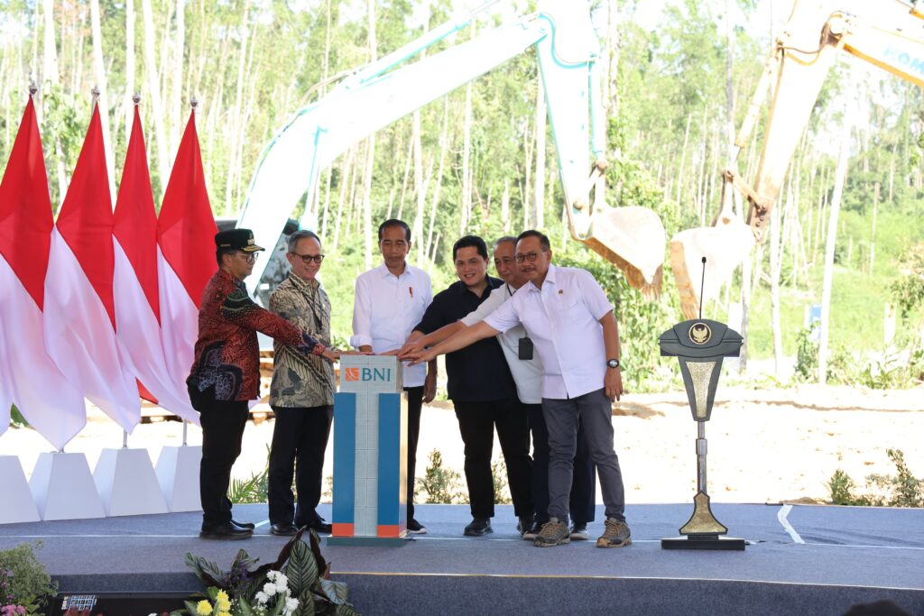 Pembangunan Gedung BNI di IKN. (Ist)