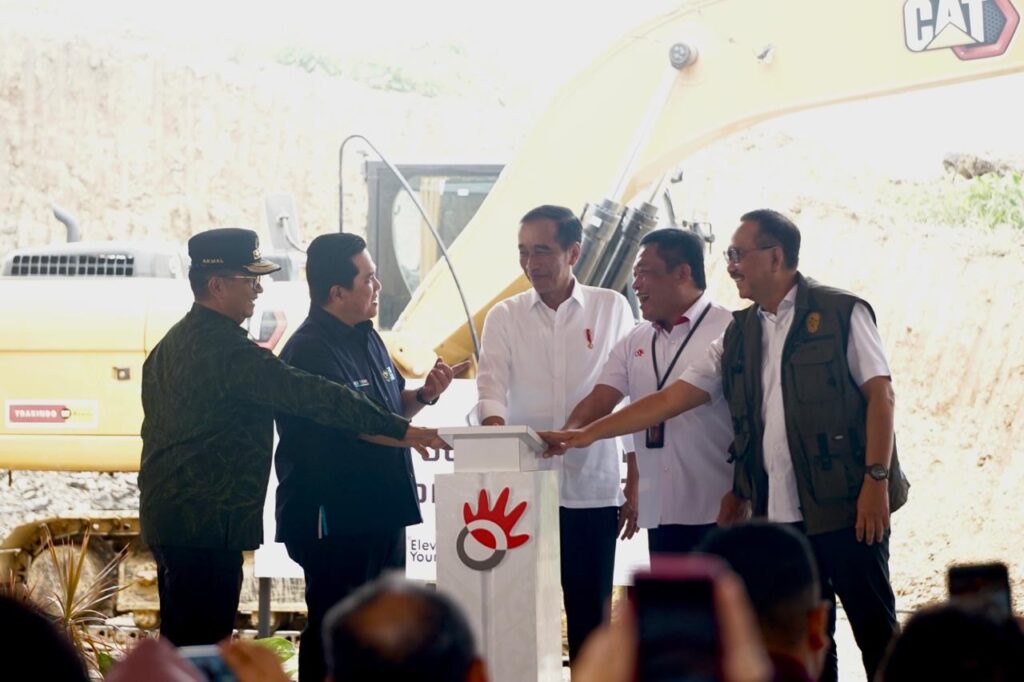 Groundbreaking Telkom Smart Office di Kawasan Ibu Kota Nusantara. (Ist)