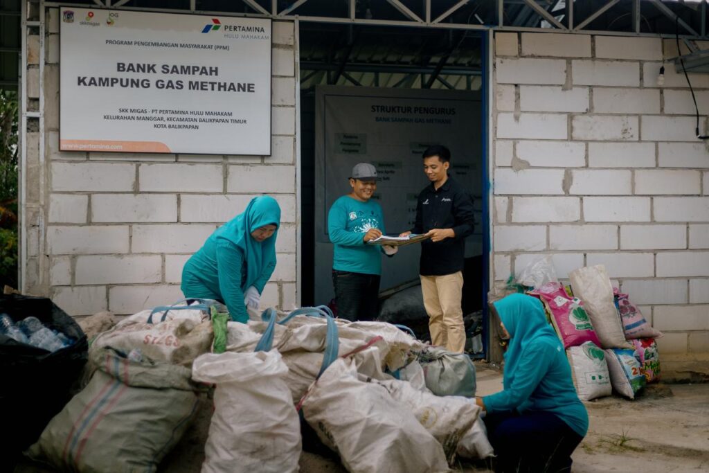 Program Wasteco yang dijalankan di TPAS Manggar. (Ist)