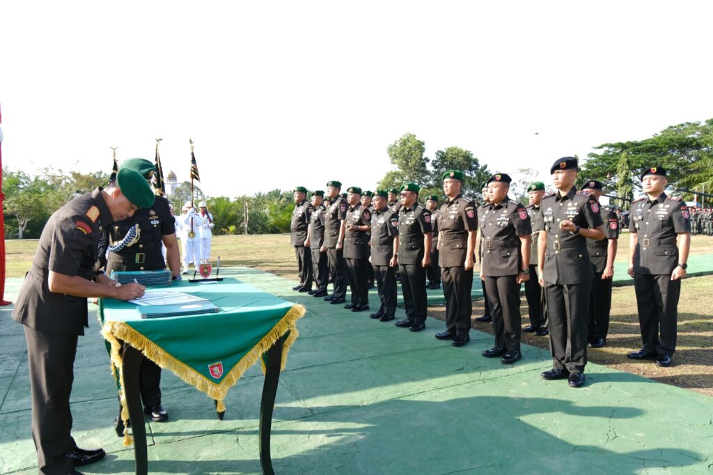 Pangdam VI/Mlw Pimpin Serah Terima Jabatan Dan Tradisi Pejabat Kodam VI/Mlw. (Ist)