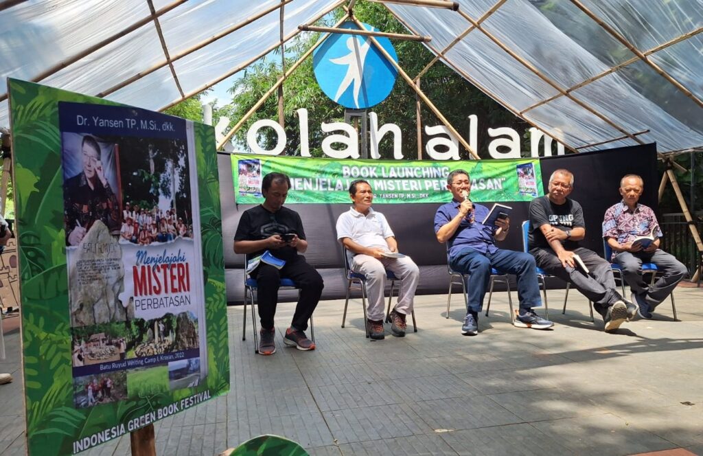 Wakil Gubernur Kalimantan Utara, Yansen TP (Tengah). (Ist)