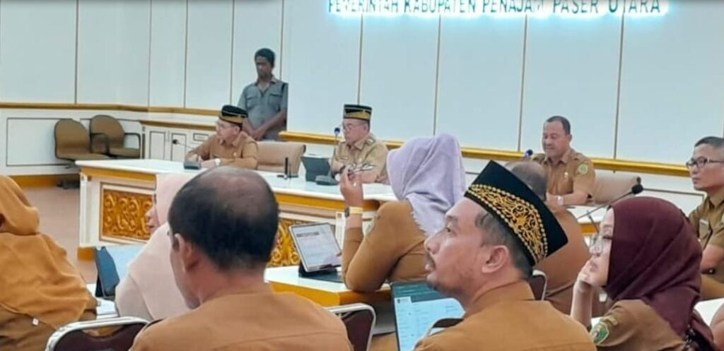 Rapat Evaluasi Percepatan Realisasi Fisik Keuangan Kegiatan Pembangunan Tahun Anggaran 2024. (Ist)