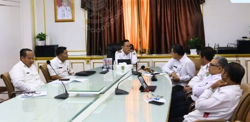 Pj Bupati PPU, Makmur Marbun Ikuti Rakor Bersama Mendagri. (Ist)