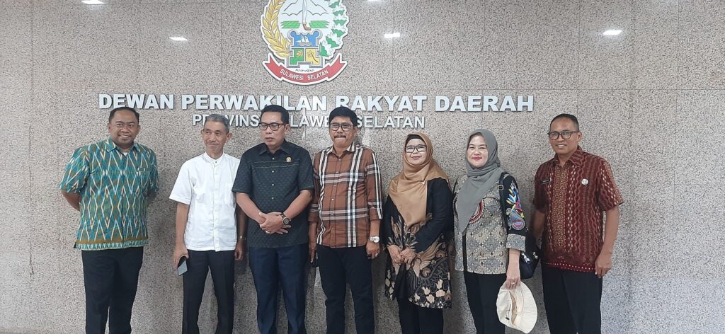 DPRD Kaltim melakukan Kunker ke DPRD Sulawesi Selatan. (Ist)