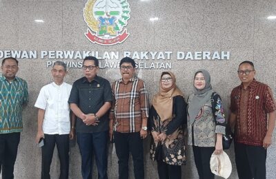 DPRD Kaltim melakukan Kunker ke DPRD Sulawesi Selatan. (Ist)
