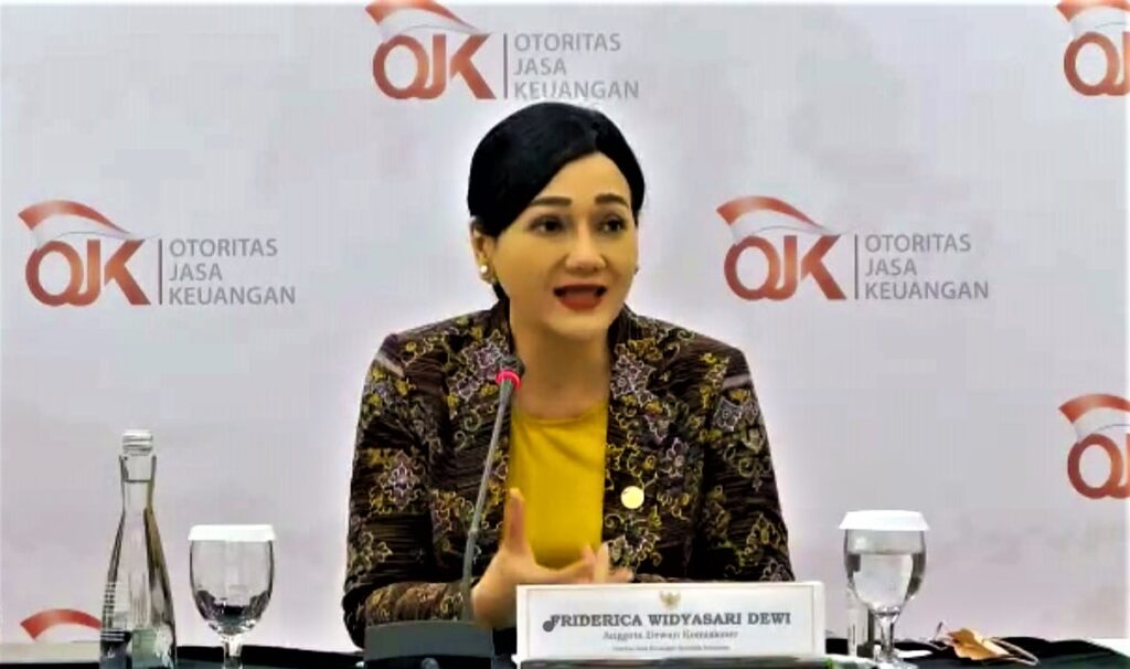 Kepala Eksekutif Pengawas Perilaku Pelaku Usaha Jasa Keuangan, Edukasi, dan Pelindungan Konsumen OJK Friderica Widyasari Dewi. (Ist)
