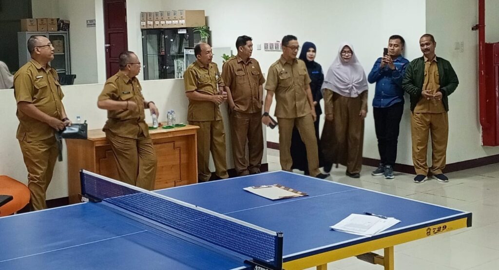 Sidak di Diskominfo Kabupaten Paser. (Ist)