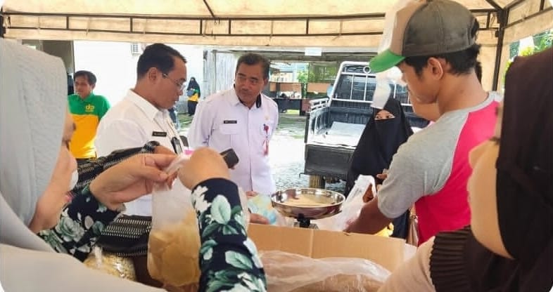 Gerakan Pangan Murah gelatin DKP Kabupaten PPU. (Ist)