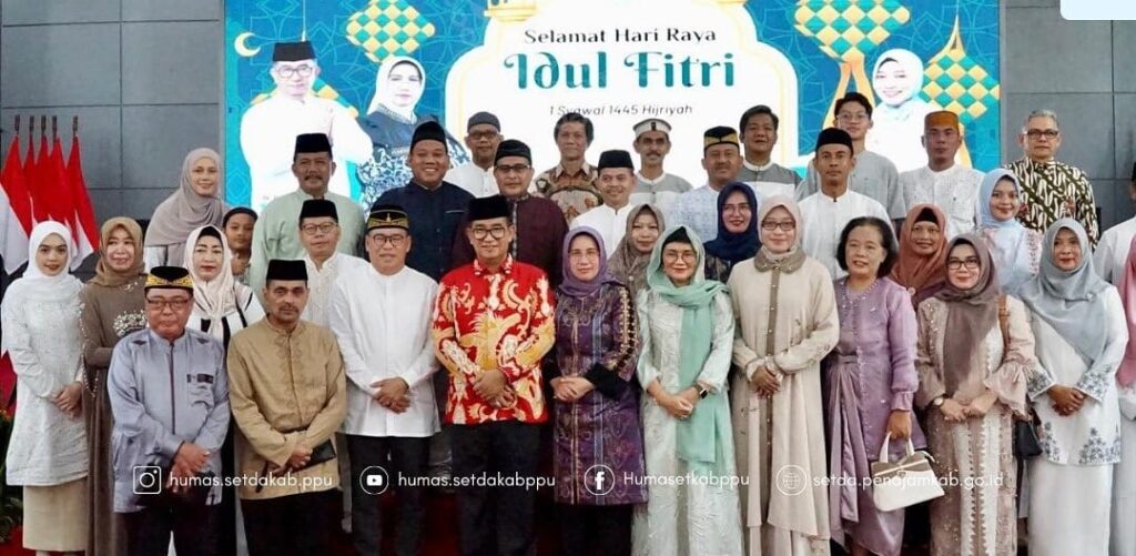 Pj Bupati PPU, Makmur Marbun hadiri halalbihalal Pj Gubernur Kaltim. (Ist)