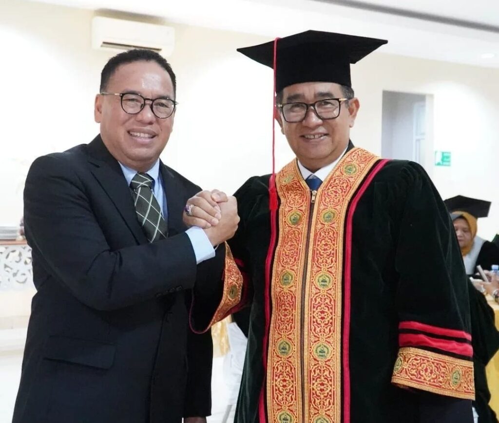 Pj Bupati PPU, Makmur Marbun bersama Pj Gubernur Kaltim, Akmal Malik. (Ist)