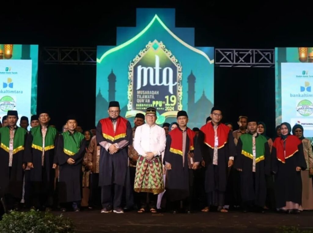 Makmur Marbun Resmi Buka MTQ Ke-19 Tahun 2024 Tingkat Kabupaten PPU. (Ist)