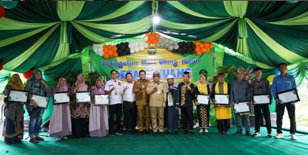 Peringatan Hari Ulang Tahun Desa Binuang Ke-14. (Ist)