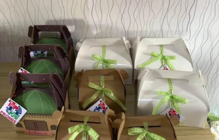 Jelang Lebaran Penjualan Parsel dan Hampers di Palangka Raya Meningkat. (Ist)