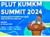 Menteri Koperasi dan UKM Teten Masduki pada acara PLUT KUMKM Summit 2024 di Malang Creative Center (MCC), Kota Malang, Jawa Timur. (Ist)