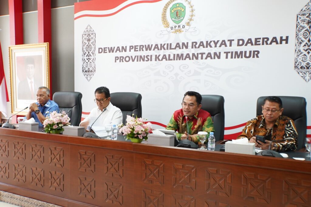Rapat Kerja DPRD Kaltim dengan Pj Gubernur Kaltim. (Ist)