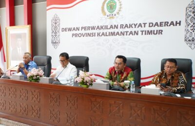 Rapat Kerja DPRD Kaltim dengan Pj Gubernur Kaltim. (Ist)