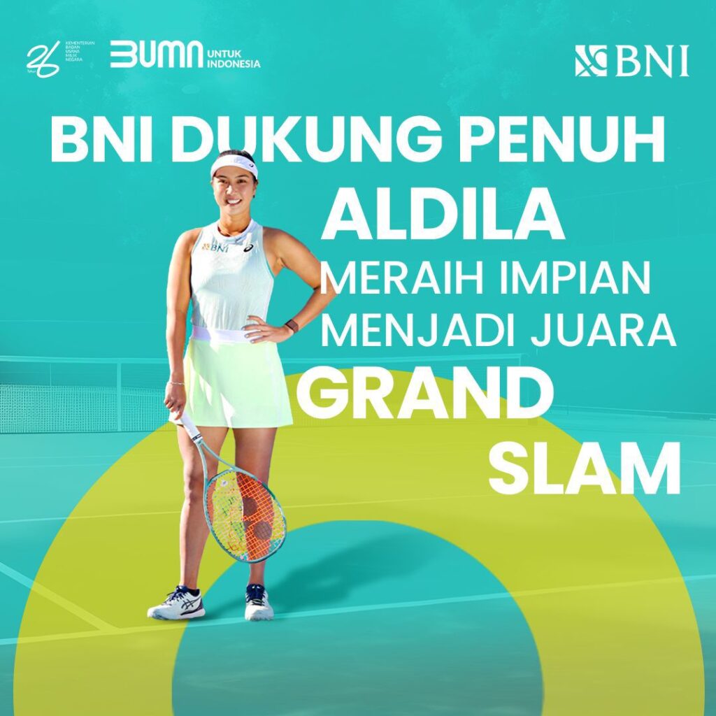 Petenis putri kebanggaan Indonesia, Aldila Sutjiadi. (Ist)