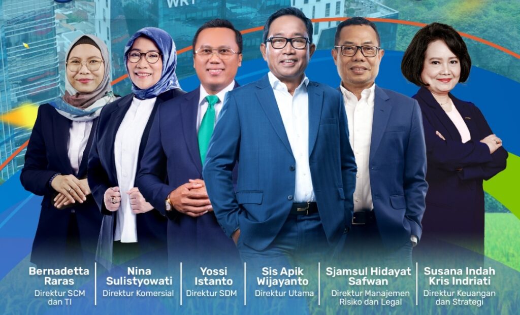Jajaran Direksi Terbaru ID FOOD. (Ist)