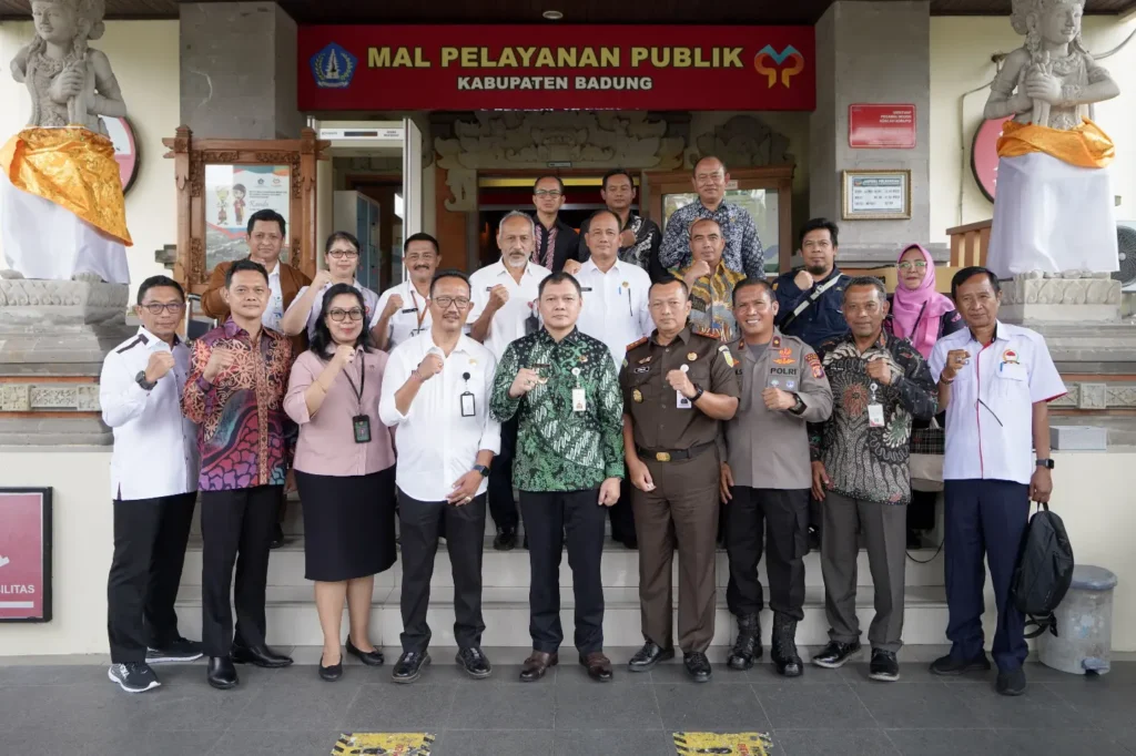 Pemkab Paser Kunker ke MPP Pemkab Badung. (Ist)