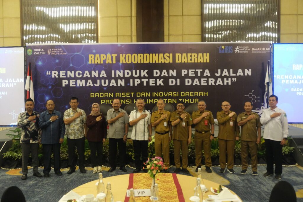 Wakil Ketua DPRD Kaltim Muhammad Samsun saat menyampaikan sambutan pada acara Rakorda BRIDA Kaltim. (Ist)