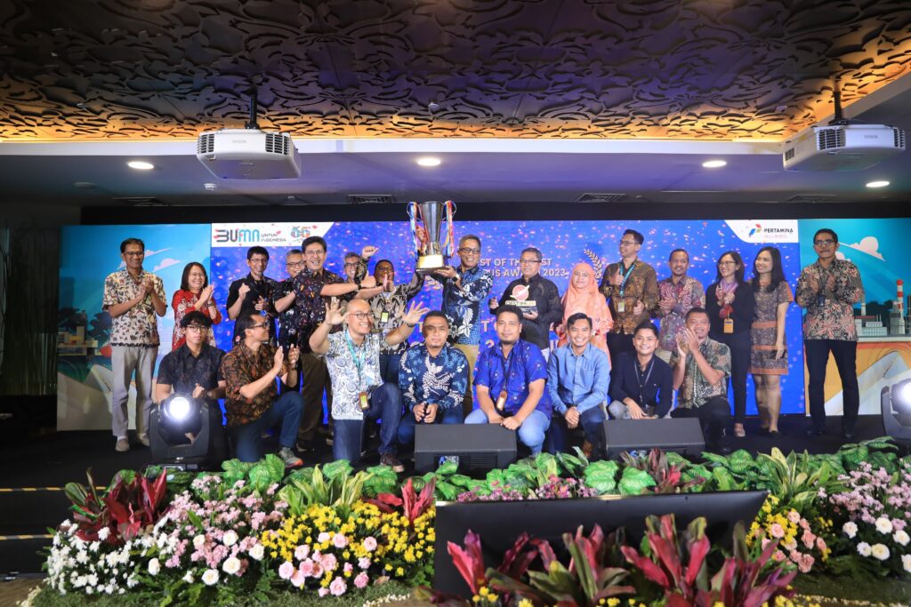 Best of The Best Optimus Award 2023 dari PT Pertamina Hulu Energi (PHE) selaku Subholding Upstream Pertamina. (Ist)