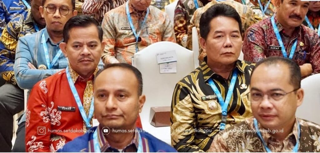 Sekda Kabupaten PPU, Tohar (Berbatik Merah). (Ist)