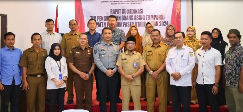 Sinergitas Tim Pengawasan Orang Asing (TIMPORA) Kabupaten Penajam Paser Utara Tahun 2024. (Ist)