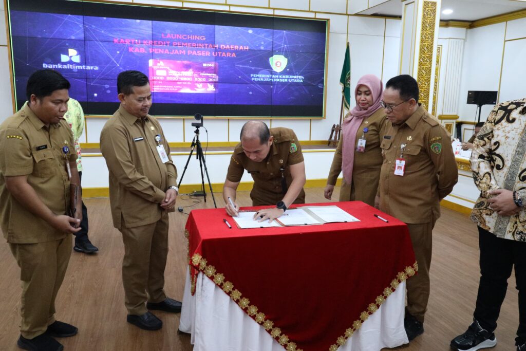 Launcing KKPD Sebagai Alat Pembayaran Non Tunai di Benua Taka. (Ist)
