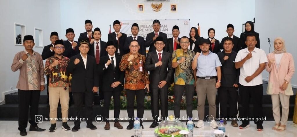 Pelantikan Anggora Panwascam Kabupaten PPU. (Ist)