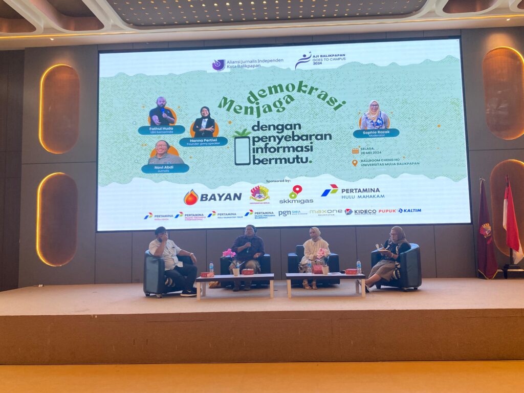 Seminar AJI Balikpapan Goes to Campus. (Ist)