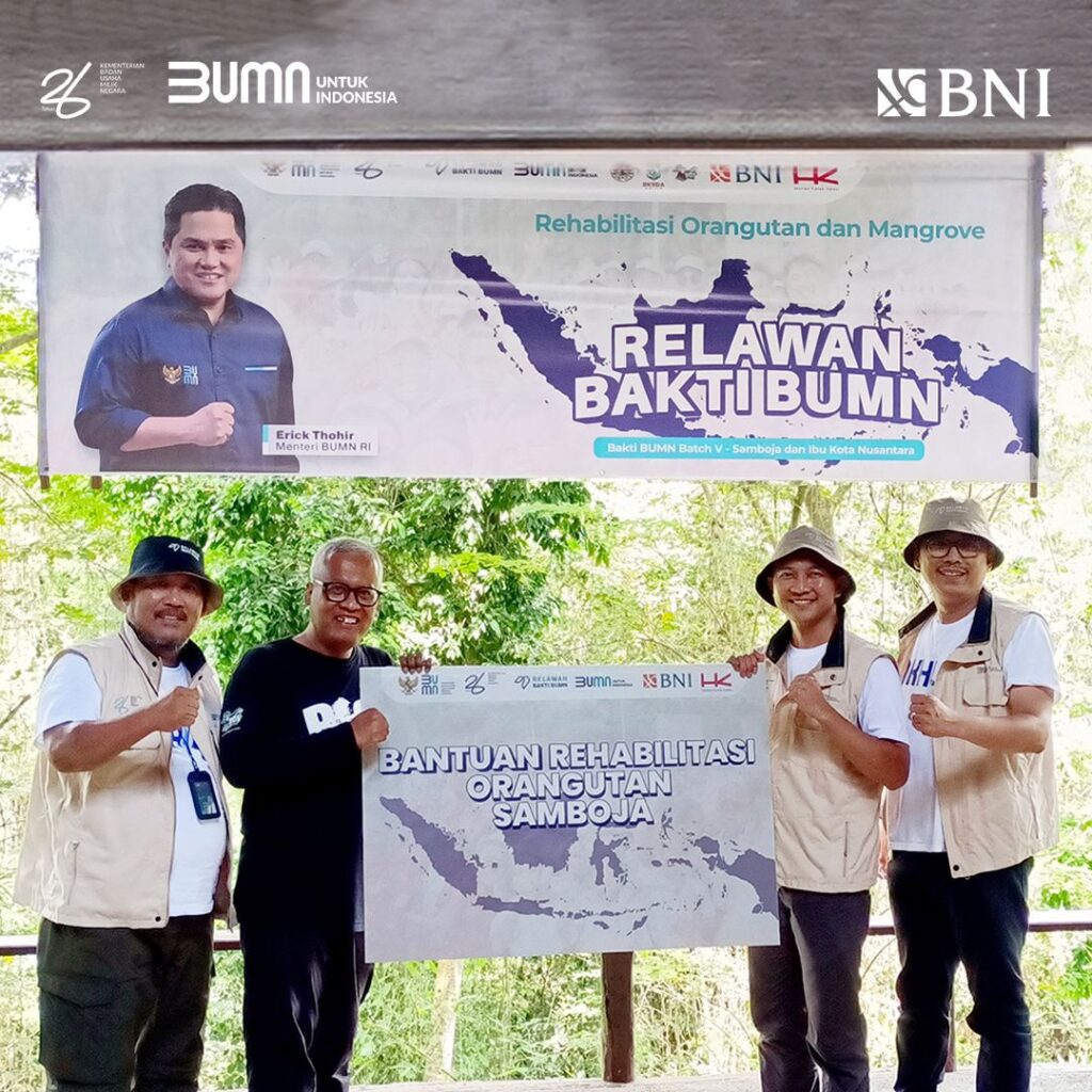 Relawan Bakti BUMN ke Samboja dan IKN. (Ist)