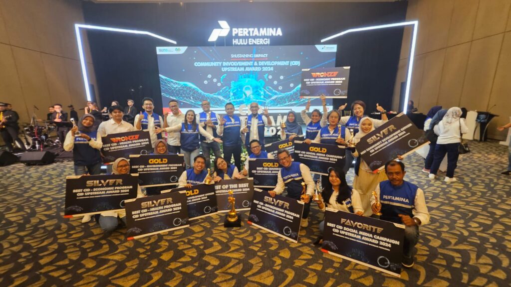 Grup PT Pertamina Hulu Indonesia Raih Best of the Best Ajang CID Upstream Awards 2024. (Ist)