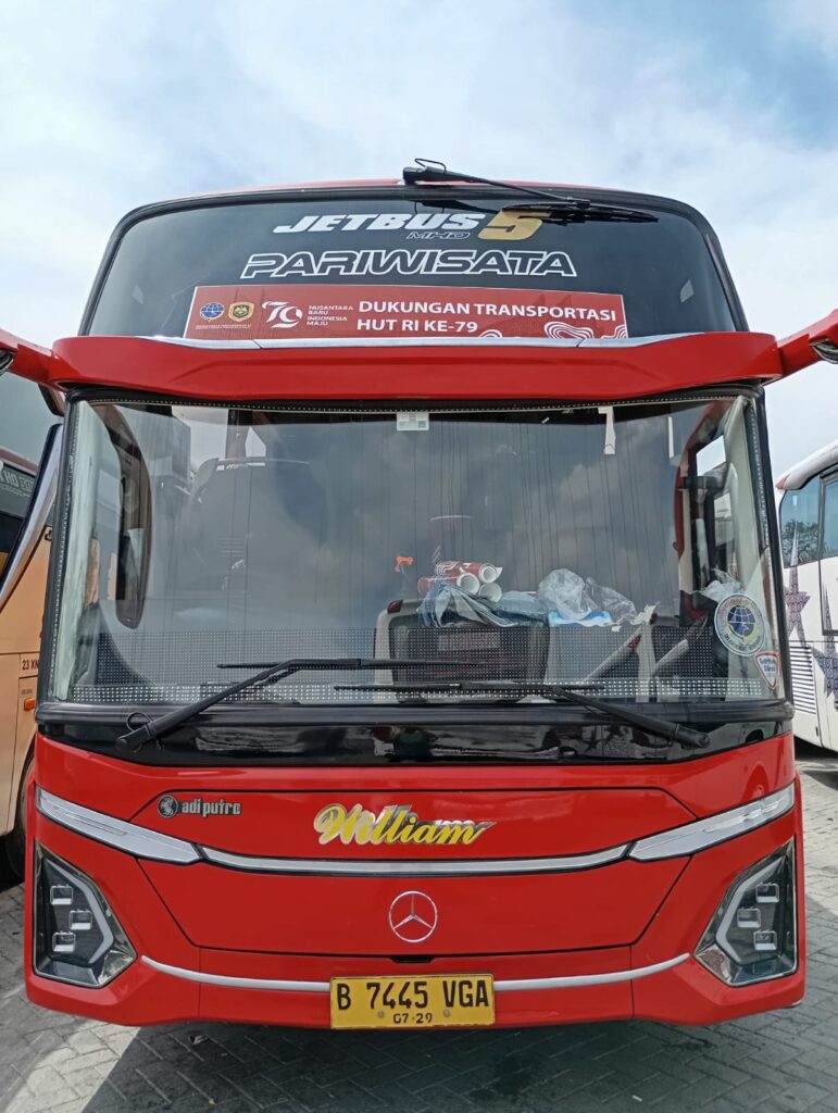 Transportasi darat pada upacara perayaan HUT Kemerdekaan RI di IKN. (Ist) 