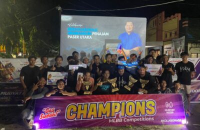 Barisan Relawan Mudyat Noor, sukses melangsungkan turnamen turnamen Mobile Legends Bang-Bang. (Ist)