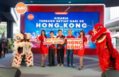 Launcing penerbangan langsung Indonesia AirAsia ke Hongkong dari Jakarta dan Bali. (Ist)