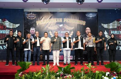 Pelantikan Pengurus Harley Davidson Club Indonesia (HDCI) Pontianak Periode 2024-2027. (Ist)