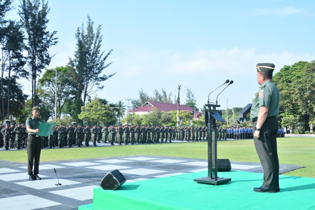 Kodam VI Mulawarman Peringati Hari Sumpah Pemuda ke-96. (Ist)