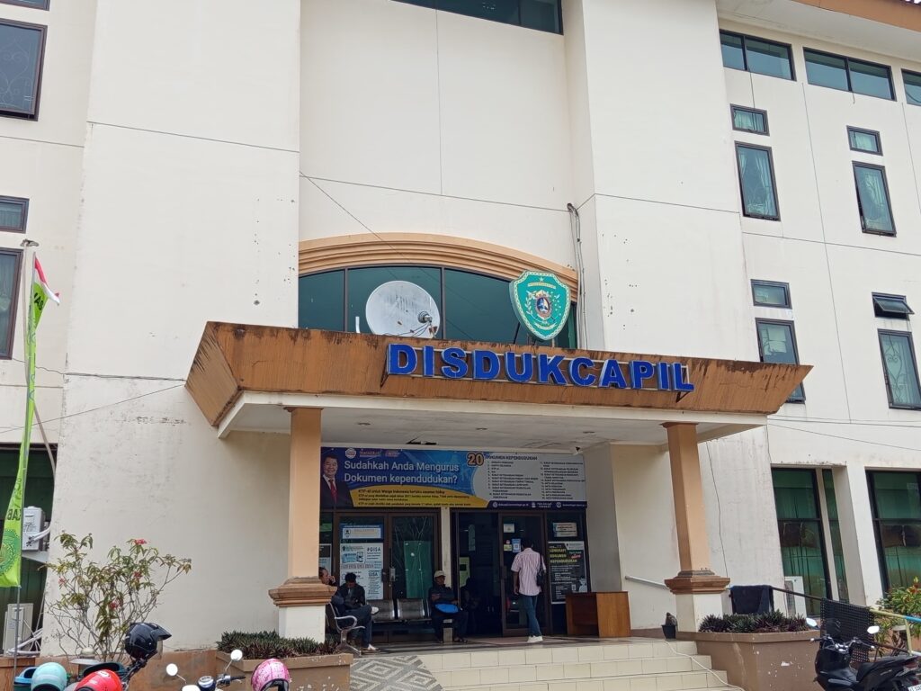 Kantor Disdukcapil Kabupaten PPU. (Ist)