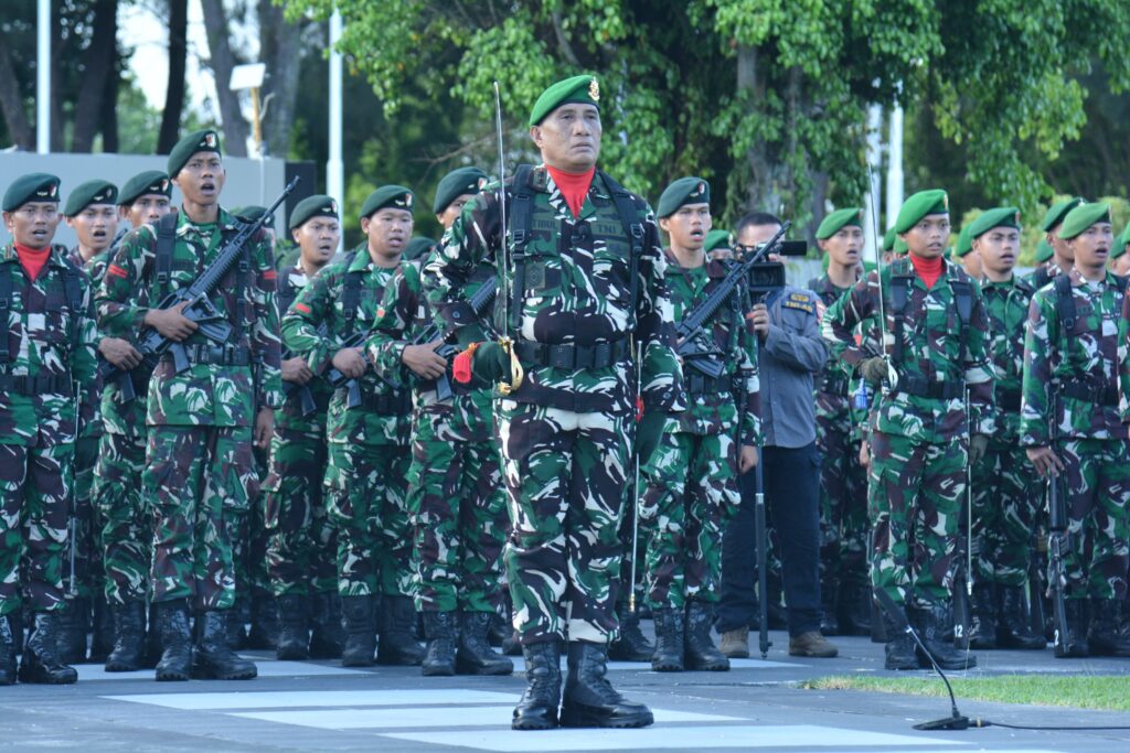 Upacara Bendera 17-an Kodam VI/Mulawarman. (Ist)