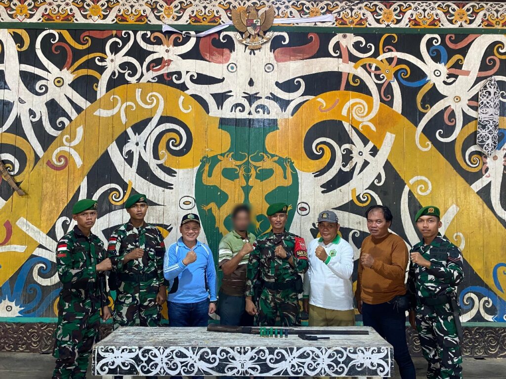 Penyerahan Senjata Api Rakitan oleh Masyarakat. (Ist)