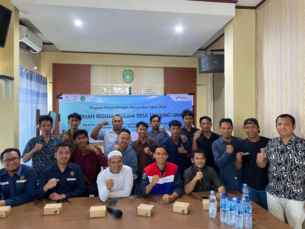 PT Pertamina Hulu Sanga Sanga Gelar Pelatihan dan Sertifikasi Rigger. (Ist)