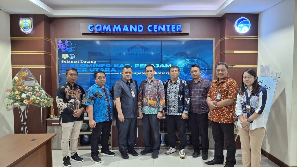 Kegiatan kunjungan Diskominfo Penajam Paser Utara ke Diskominfo Sukoharjo. (Ist)