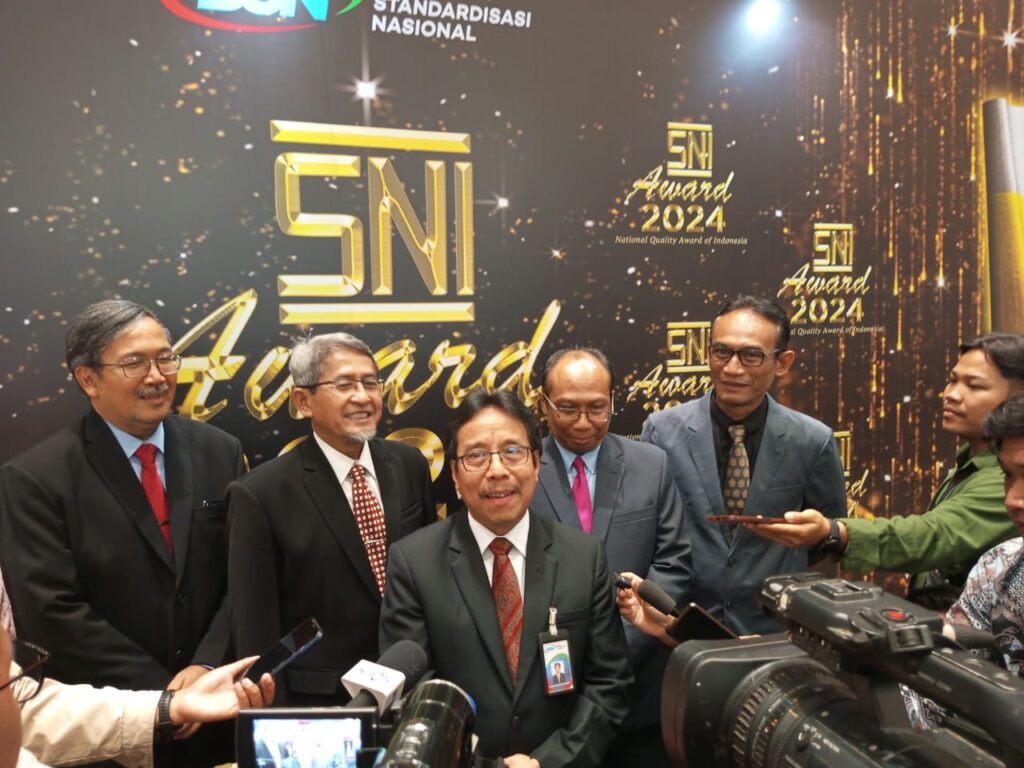 Kepala BSN, Kukuh S. Achmad dalam acara SNI Award. (Ist)