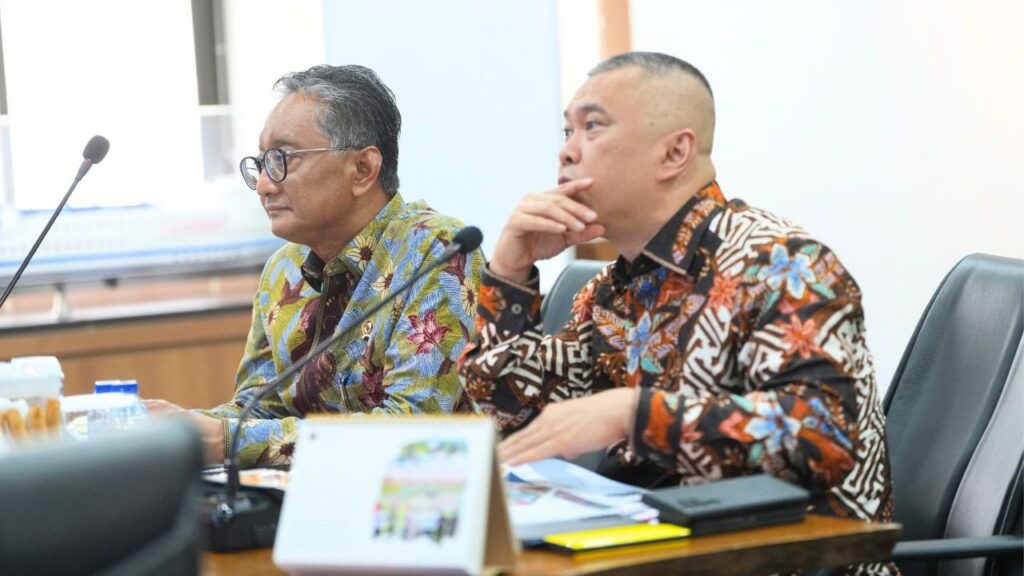 Menteri PU Dody Hanggodo dan Menteri Perhubungan Dudy Purwagandhi. (Ist)