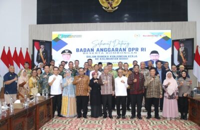 Kunker Tim Badan Anggaran (Banggar) DPR RI. (Ist)