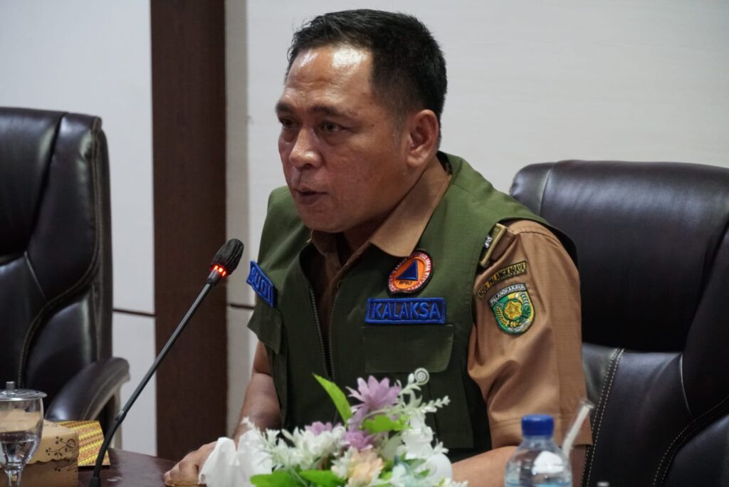 Plt Kepala Pelaksana BPBD Kota Palangka Raya, Hendrikus Satria Budi. (Ist)